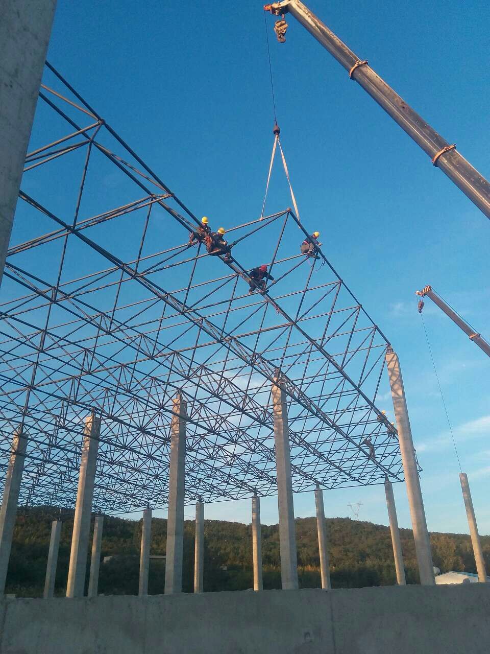 文昌汪清物流园网架